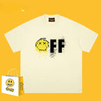 Drew T-shirts Short-Sleeved T-shirt Smiley Face