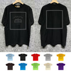 Gallery Dept T Shirt Retro Printed Loose Short-Sleeved Shirt