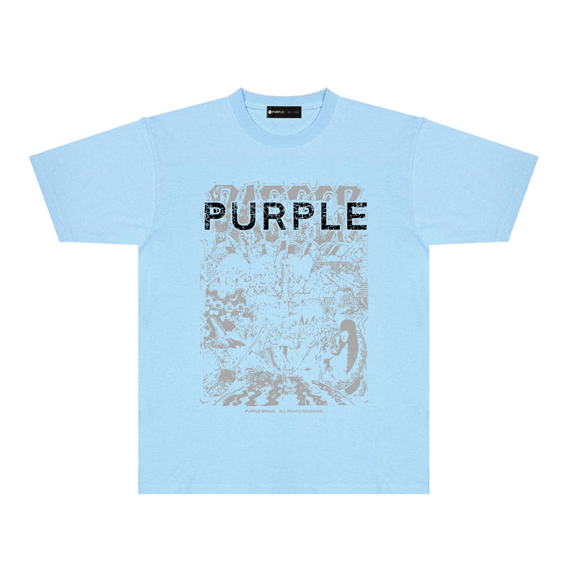 PURPLE  fashion T-shirt