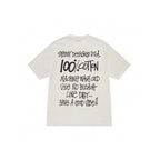 Stussy T-Shirts Casual Loose Couple T-Shirts