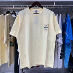Rhude T-shirts Mont Blanc Short Sleeve Men and Women