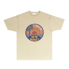 Rhude T-shirts Printed Trendy Pure Cotton
