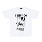 PURPLE  fashion T-shirt