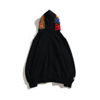 Bathing Ape Hoodie Camouflage Cardigan Men's and Women's Sweater Hoodie Coat