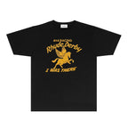 Rhude T-shirts Printed Trendy Pure Cotton