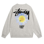Stussy Sweatshirts Autumn/Winter Fleece Couple Sweatshirts