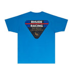 Rhude T-shirts Printed Trendy Pure Cotton