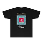 Rhude T-shirts Printed Trendy Pure Cotton