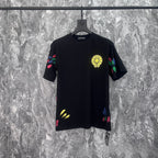 Chrome Heart T Shirts Summer Short Sleeve Street Half Sleeve T-Shirt