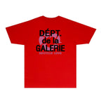 Gallery Dept T Shirt Retro Printed Loose Short-Sleeved Shirt