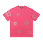 Denim Tears T-shirts Rhinestones