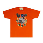 Gallery Dept T Shirt Retro Printed Loose Short-Sleeved Shirt
