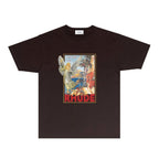 Rhude T-shirts Printed Trendy Pure Cotton