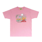 Gallery Dept T Shirt Retro Printed Loose Short-Sleeved Shirt