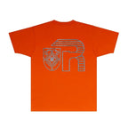 Rhude T-shirts Printed Trendy Pure Cotton