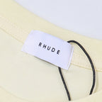 Rhude T-shirt Micro Label Yacht Print Short Sleeve T-shirt