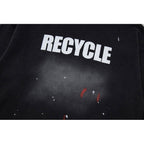 Gallery Dept Hoodie Loose Casual Distressed Hoodie