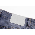 Gallery Dept Jeans with Artistic Ink Splatter and Distressed Flares
