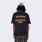 Rhude T-shirt Racing Club Alphabet Slogan Printed Short Sleeve T-shirt