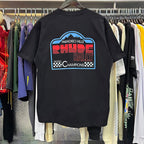 Rhude T-shirts Paradiso Rally Racing Short Sleeves Men and Women