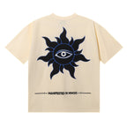 Godspeed T-shirts Urban UFO Printing Cotton Casual Short Sleeve Men and Women