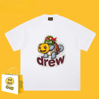 Drew T-shirts Ninja Turtle Loose Short Sleeve