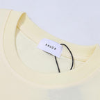 Rhude T-shirts Coconut Crown Printing Cotton Casual Short Sleeve Men and Women