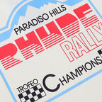 Rhude T-shirts Paradiso Rally Racing Short Sleeves Men and Women
