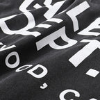 Gallery Dept T-shitrs Vintage Printed Letter Short Sleeve T-shirt