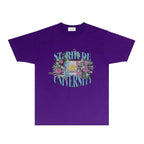 Rhude T-shirts Printed Trendy Pure Cotton
