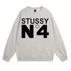 Stussy Sweatshirts Crew Neck Fleece Sweater