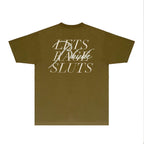 Rhude T-shirts Printed Trendy Pure Cotton