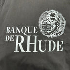 Rhude T-shirts Egyptian Pharaoh Print Cotton Casual Short Sleeves Men and Women