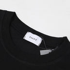 Rhude T-shirts Sardines Badge Printing Cotton Casual Short Sleeve Men and Women