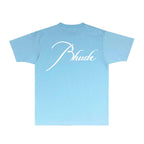 Rhude T-shirts Printed Trendy Pure Cotton