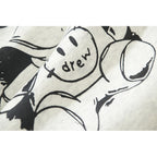 Drew House Sweatshirts Bear Crew Neck Fleece Sweater