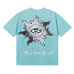 Godspeed T-shirts Helicopter Free Muse Printed Cotton Casual Short Sleeves Men and Women