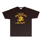 Rhude T-shirts Printed Trendy Pure Cotton