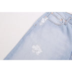 Gallery Dept Jeans hand-painted splash ink paint point matching denim trousers