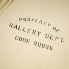 Gallery Dept T-Shirt Joint Letter Embroidery Hand Painted Ink Splashing Short Sleeve T-Shirt