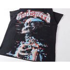 Godspeed T-shirts Retro Fantasy Pattern