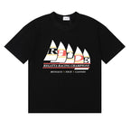 Rhude T-shirts Regatta Champions Short Sleeves