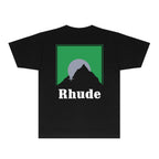 Rhude T-shirts Printed Trendy Pure Cotton