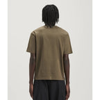 Palm Angels T-shirt Embroidered Letter Logo Short Sleeve T-shirt