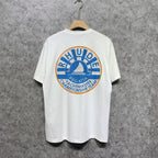 Rhude T-shirts Printed Trendy Pure Cotton