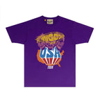 Gallery Dept T Shirt Retro Printed Loose Short-Sleeved Shirt