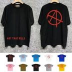 Gallery Dept T Shirt Retro Printed Loose Short-Sleeved Shirt