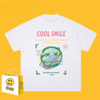 Drew T-shirts Loose round Neck Couple