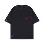 Chrome Heart T Shirts Chrome Hearts Sanskrit Horseshoe Pattern Short Sleeve T-Shirt