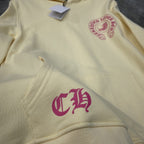 Chrome Heart Hoodie ChromeHearts Miami Cross Wash Make Old Hooded Loose Sweater